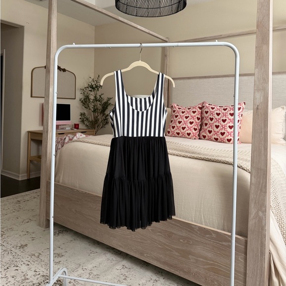 Made by Molly - Striped Athletic Mesh Dress - Picture 4 of 4